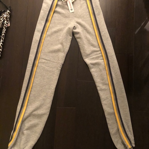 Sundry Pants - SUNDRY grey sidestripe joggers sz 3 / L NWT!!!